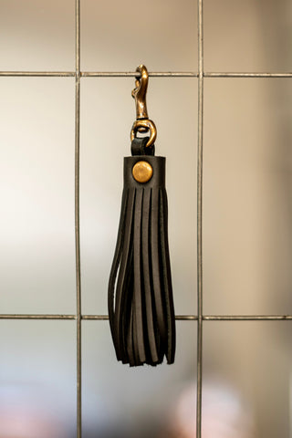Leather Tassel | Leather Key Chain | Ready to Ship | Multiple Colors #2