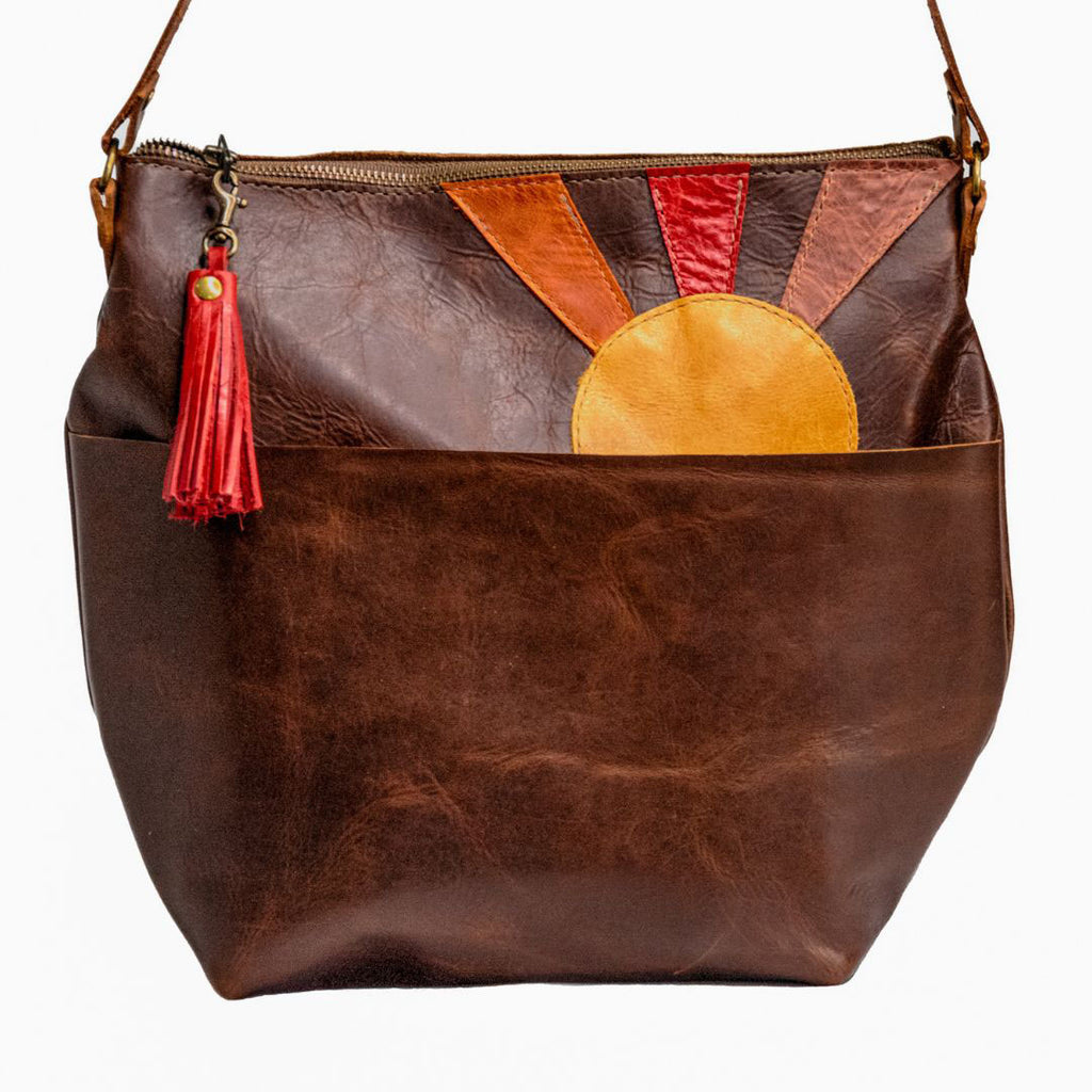 Ready to Ship | NEW SPRING LINE PREVIEW | Handmade Leather Tote Bag | The Marie Leather Bag | Mahogany Sunrise