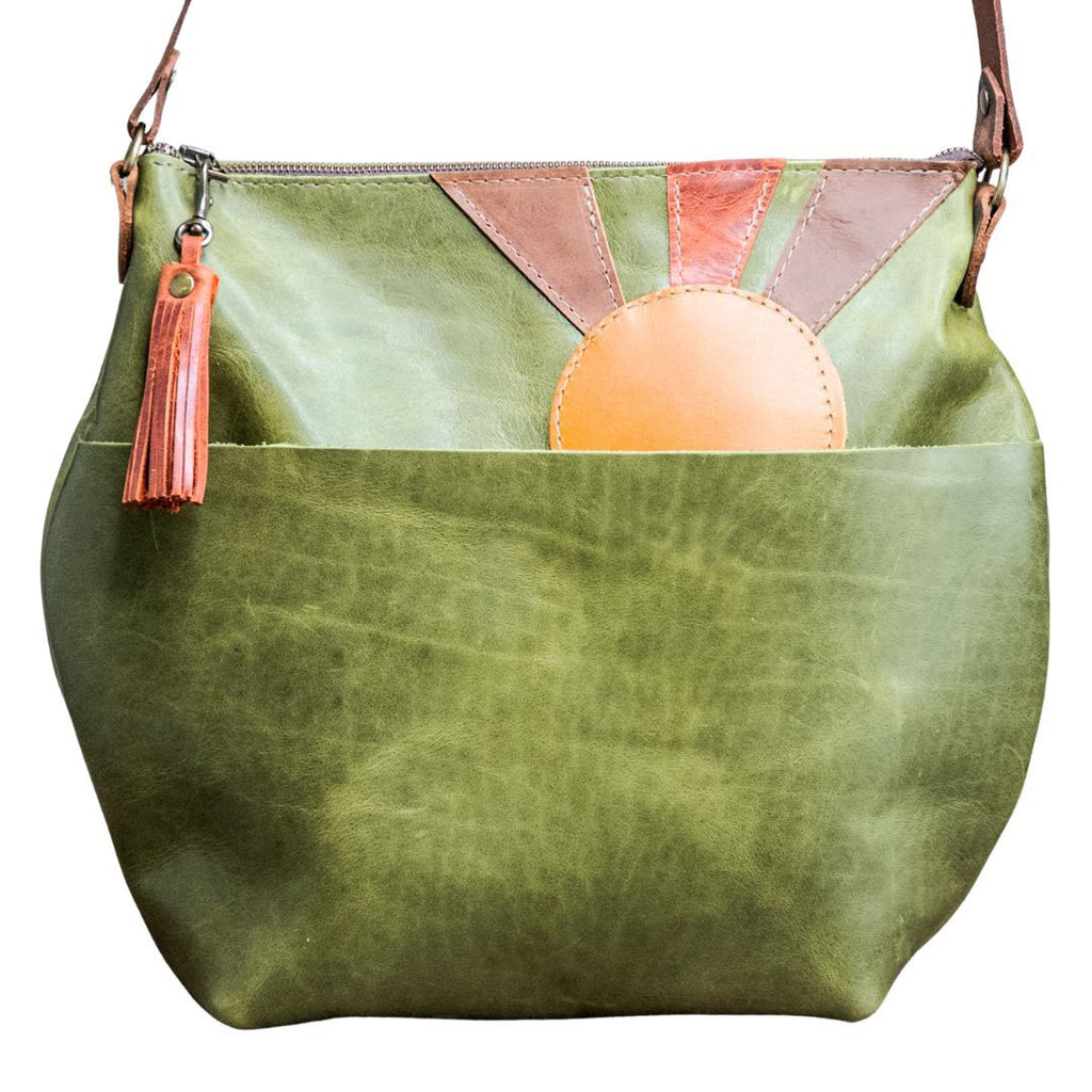 Ready to Ship | NEW SPRING LINE PREVIEW | Handmade Leather Tote Bag | The Marie Leather Bag | Moss Sunrise