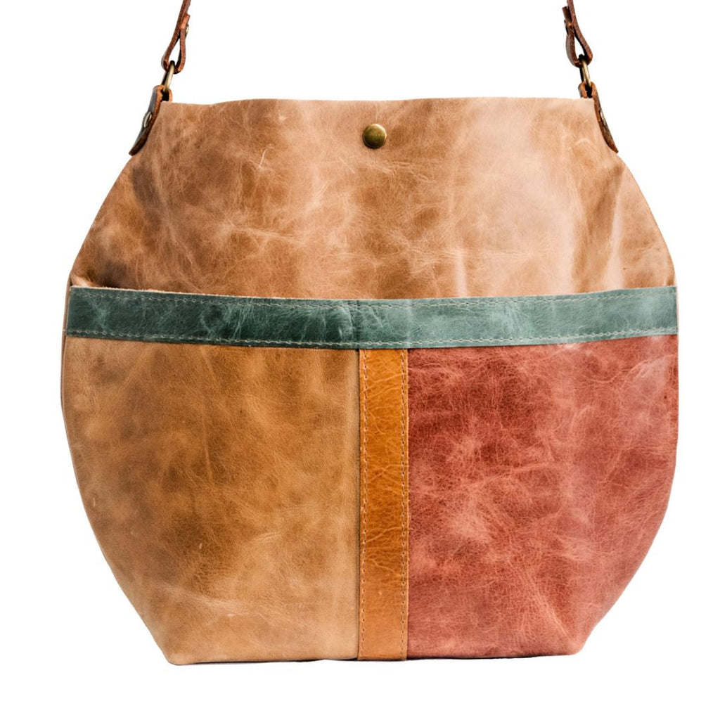 Ready to Ship | NEW SPRING LINE PREVIEW | Handmade Leather Tote Bag | The Marie Leather Bag | The colorblock open top marie