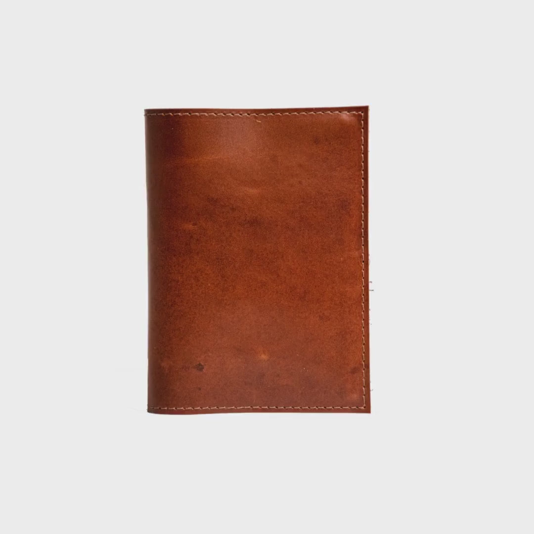 CUSTOM Leather Journal A6 Handmade Leather Personalized Journal
