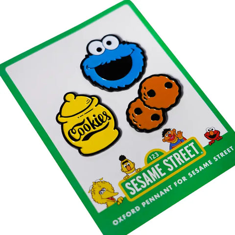 Enamel Pin | Sesame Street x Oxford Pennant | Cookie Monster | Pre-Order