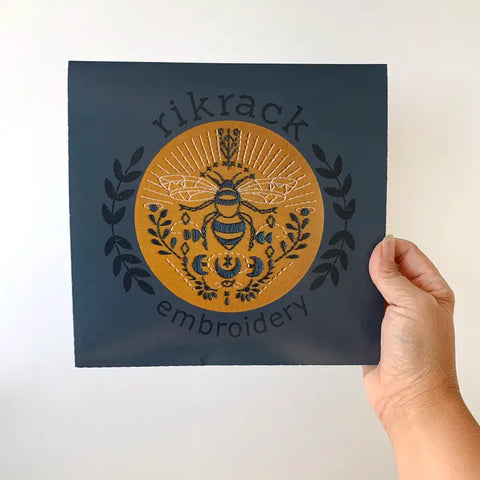 Embroidery Craft Kit | Made by RikRack | Bee DIY Kit