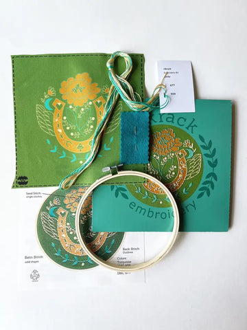 Embroidery Craft Kit | Made by RikRack | Lucky DIY Kit