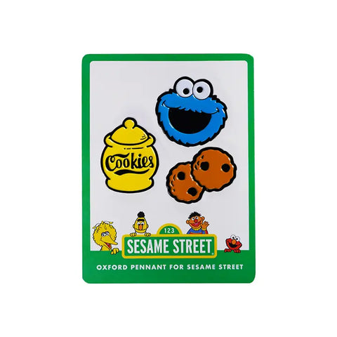 Enamel Pin | Sesame Street x Oxford Pennant | Cookie Monster | Pre-Order