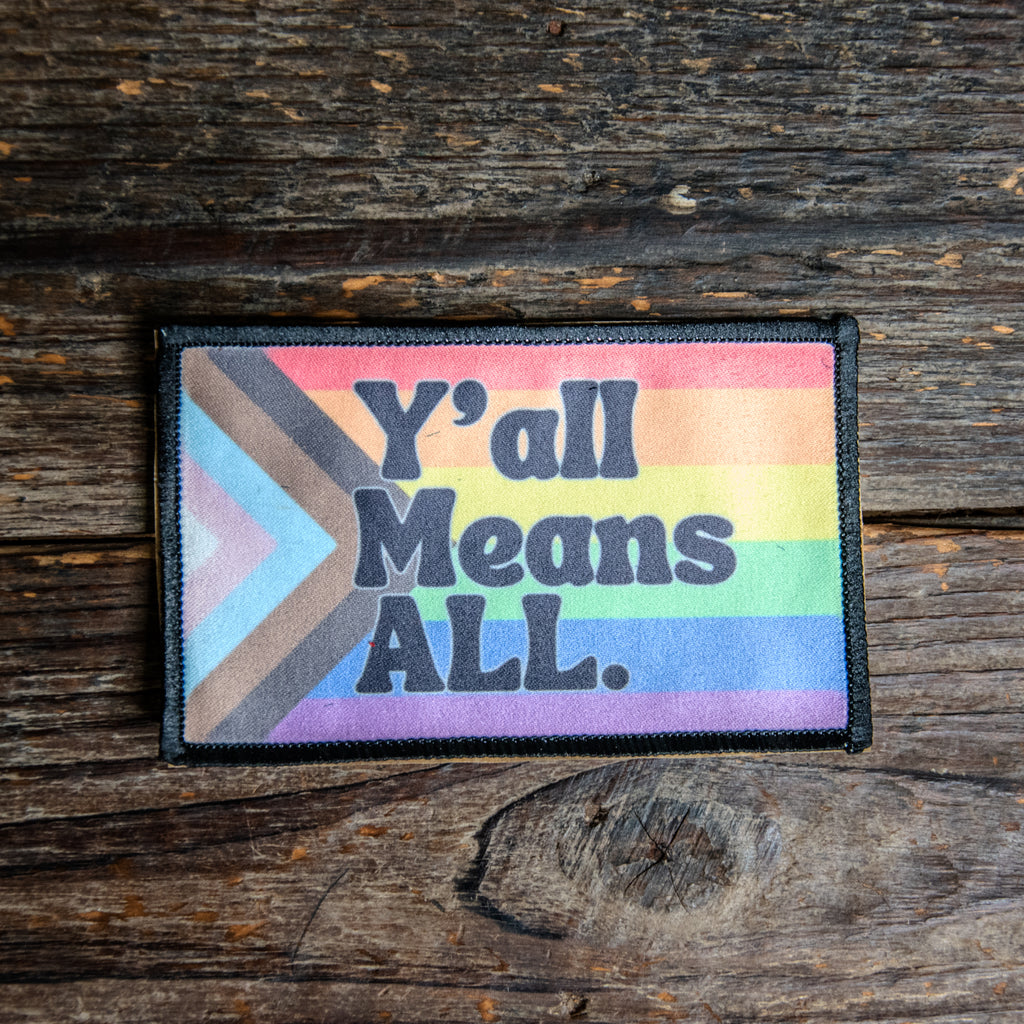 Printed Patch | Y'all means ALL | Camp Blue