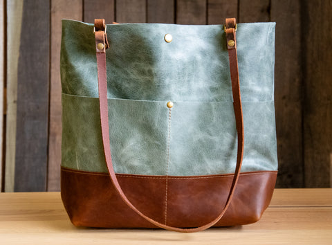 LIMITED RUN SALE | The ML Tote in Leather! Medium | Only a few Available