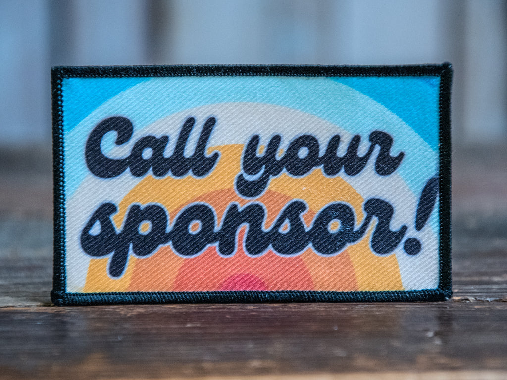 Printed Patch | Call your Sponsor