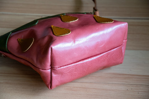 Small Batch | The Strawberry Curved Tote | FIVE Available