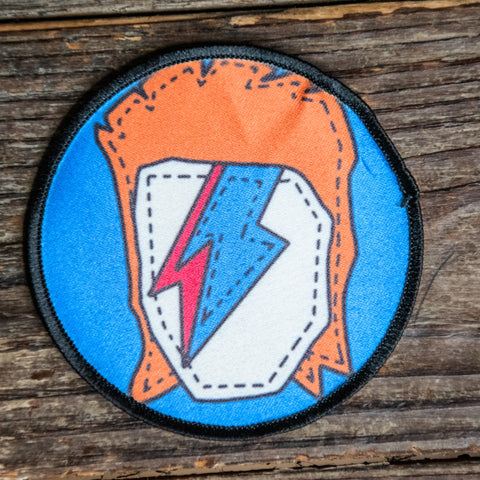 Printed Patch | Icons | Camp Blue