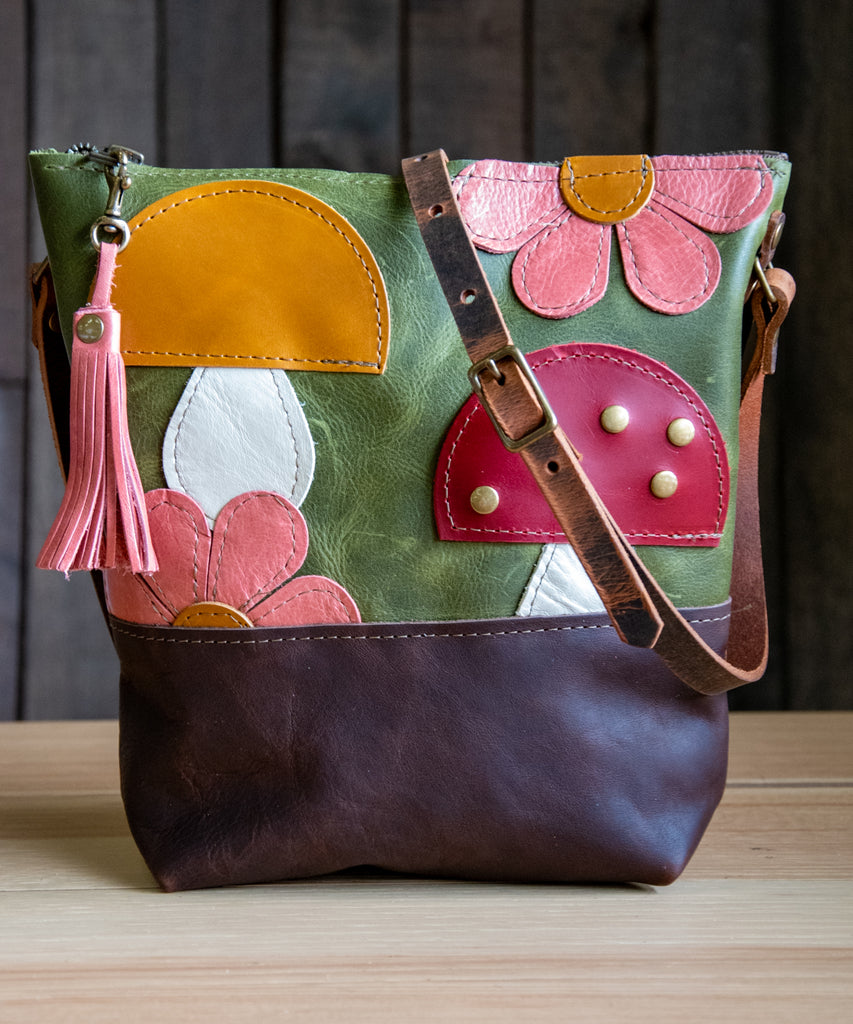 Small Batch | The Mushroom Forest North South Tote | LIMITED Availability