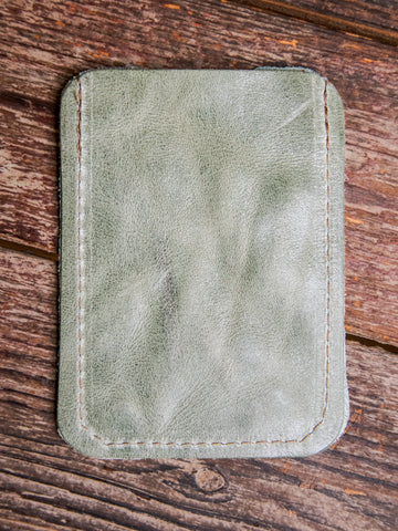 Ready to Ship | Leather Card Wallet | tri-toned Card Holder | one of a kinds