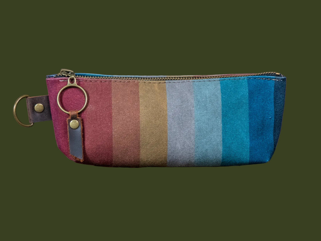 Colorfield | Hand Printed Canvas Pencil Pouch