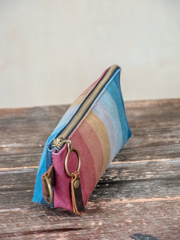 Colorfield | Hand Printed Canvas Pencil Pouch
