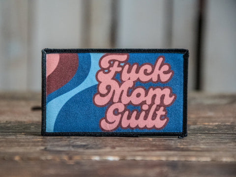 Printed Patch | Fuck Mom Guilt | Camp Blue