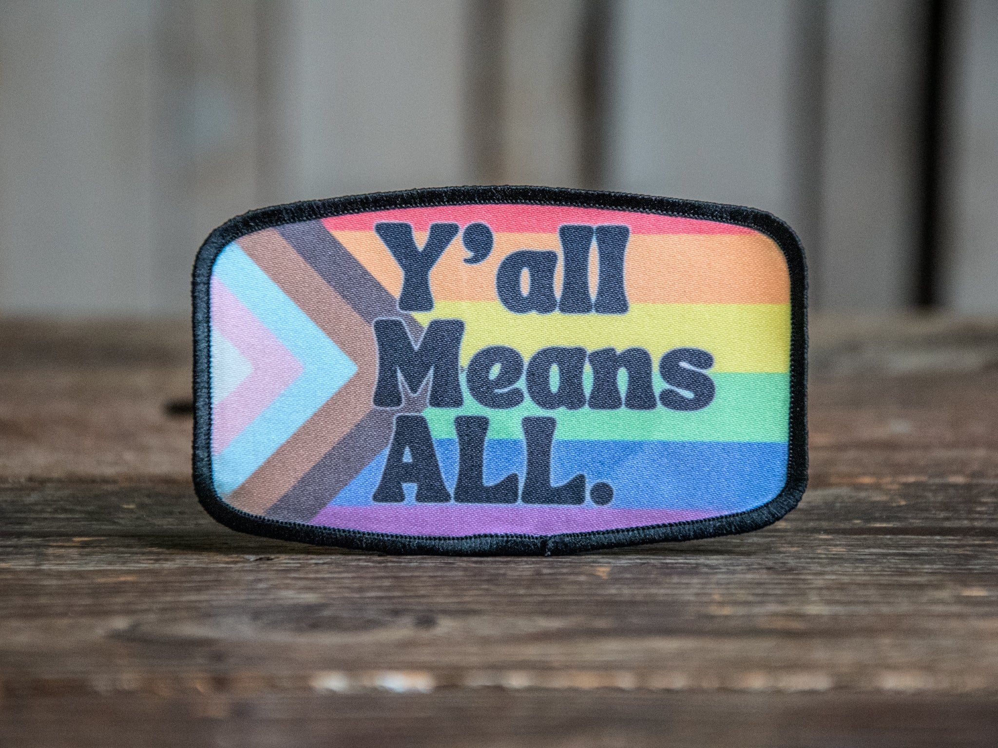 Printed Patch | Y'all means ALL | Camp Blue