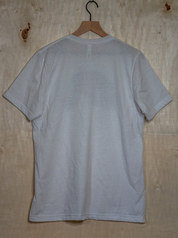 Made in USA | T-shirt | Unisex | Rainbow's End White Tee