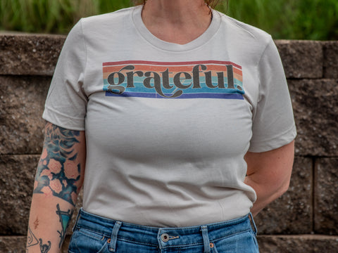 Made in USA | T-shirt | Unisex | Grateful Stripes
