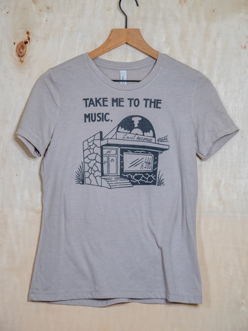 Made in USA | T-shirt | Unisex | Take me to the Music | Heather Dust