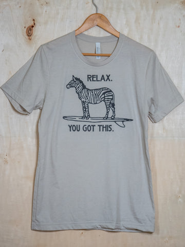 Made in USA | T-shirt | Unisex | Relax | Heather Dust