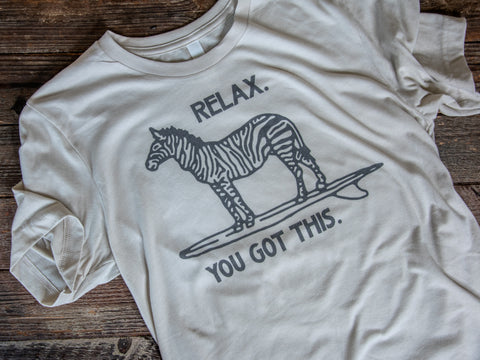 Made in USA | T-shirt | Unisex | Relax | Heather Dust