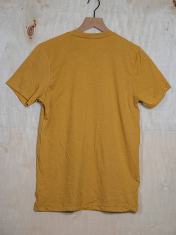 Made in USA | T-shirt | Rest. Resist. Persist. | Mustard