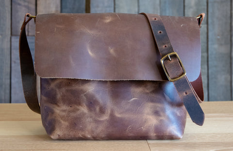 Limited Run Batch | BRAND NEW ECO-FRIENDLY LEATHER SATCHEL | Medium bags