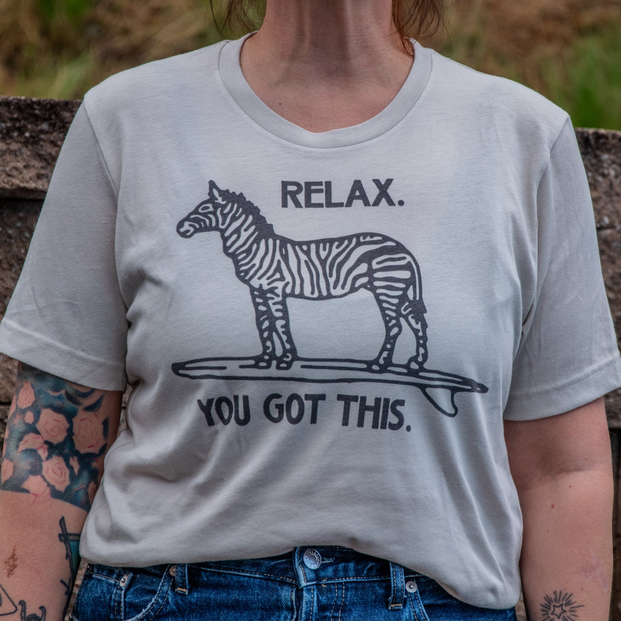 Made in USA | T-shirt | Unisex | Relax | Heather Dust