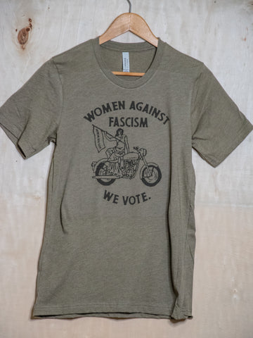 Made in USA | T-shirt Unisex | Women Against Fascism | Multiple Colors