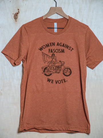 Made in USA | T-shirt Unisex | Women Against Fascism | Multiple Colors