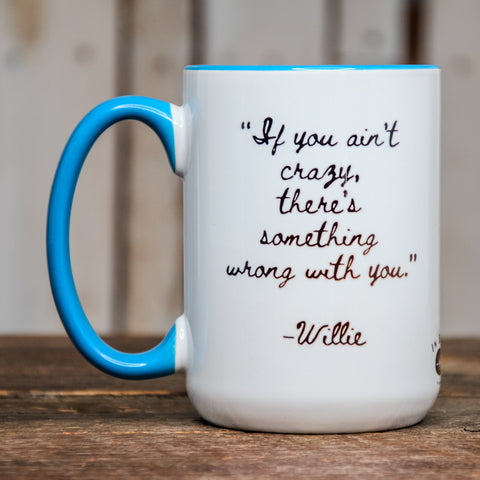 Mugs | The LARGE Coffee Cup | Hand printed original artwork mug | Willie