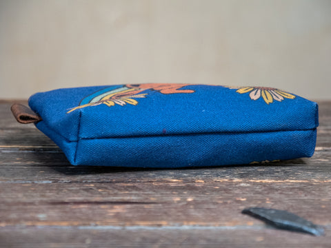 Rainbow's End  | Hand printed MEDIUM Canvas Pouch