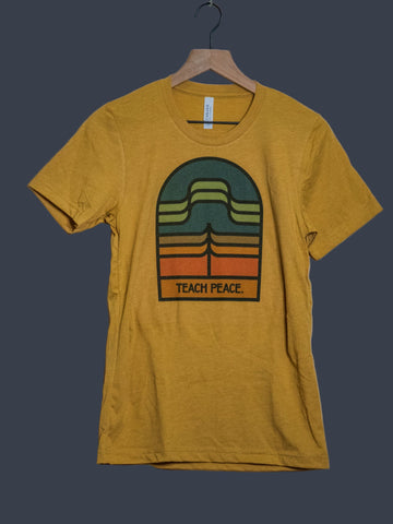 Made in USA | T-shirt Unisex | Teach Peace | Multiple Colors