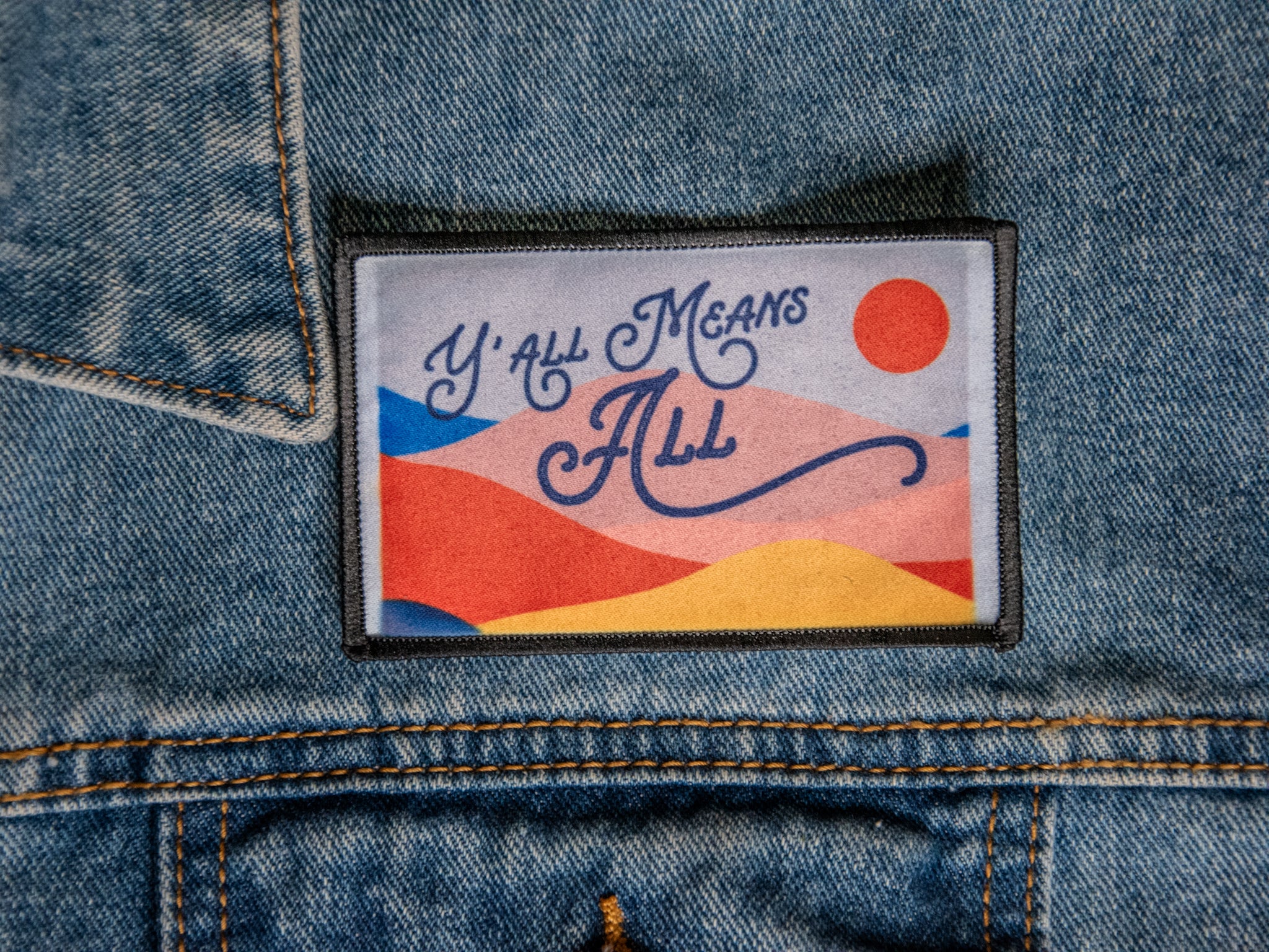 Printed Patch | Y'all Means All Mountains