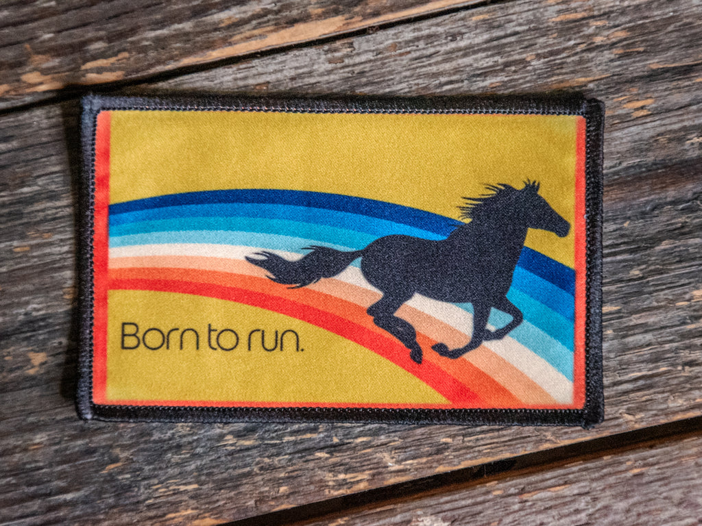 Printed Patch | Born To Run