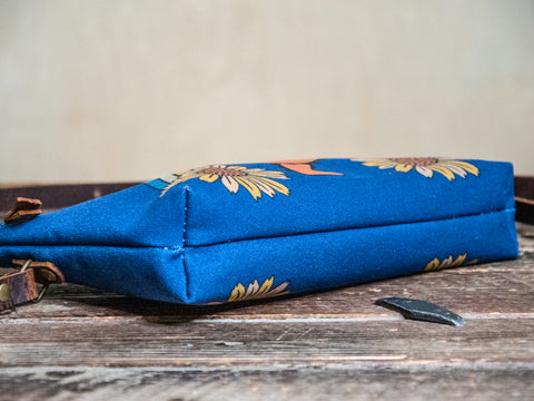 LIMITED-RUN  Small Zipper Crossbody Bag Rainbow's End | Handprinted