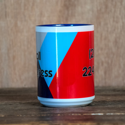 Large Mug | Call Congress | Camp Blue