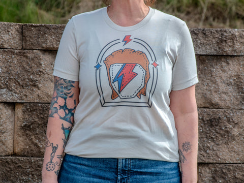Made in USA | T-shirt | Unisex | Bowie | Heather Dust