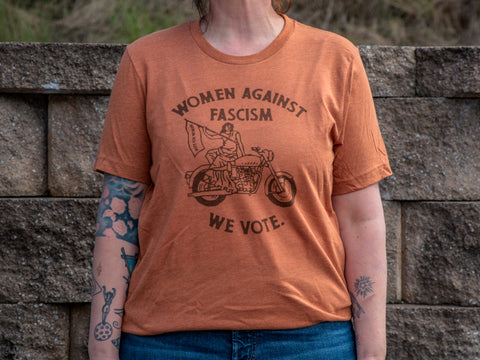 Made in USA | T-shirt Unisex | Women Against Fascism | Multiple Colors