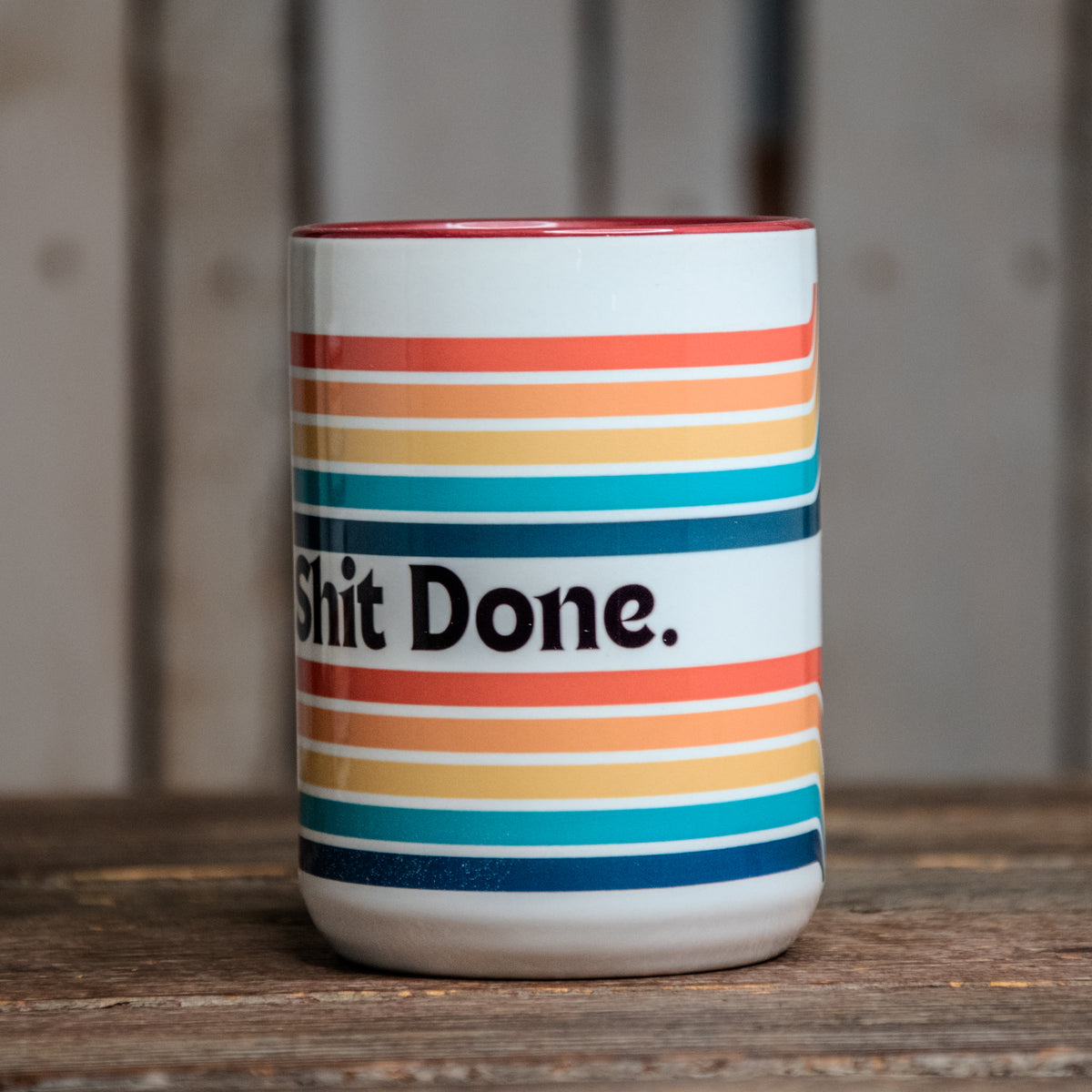 The LARGE Coffee Cup | Hand printed original artwork mugs | Get Shit D ...