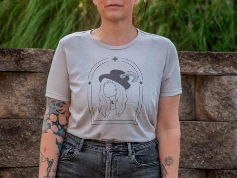 Made in USA | T-shirt | Unisex | Stevie | Heather Dust