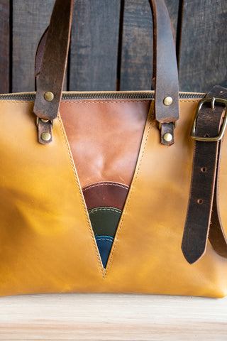 SMALL BATCH  | The Layer Applique | Bowler  | LIMITED RUN |  Sunflower