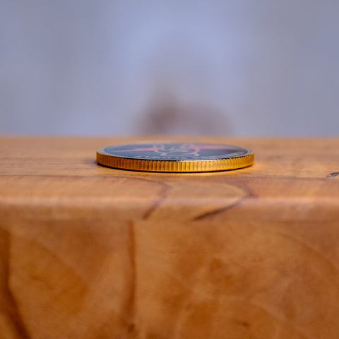 Challenge Coin | Recovery Coin | Glum Lot Press | Hold Steady