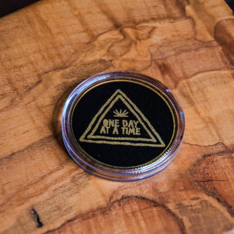 Challenge Coin | Recovery Coin | Glum Lot Press | This Too Shall Pass