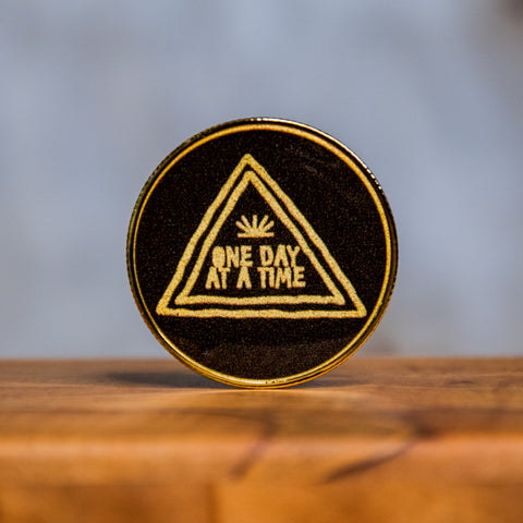 Challenge Coin | Recovery Coin | Glum Lot Press | This Too Shall Pass