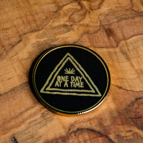 Challenge Coin | Recovery Coin | Glum Lot Press | This Too Shall Pass
