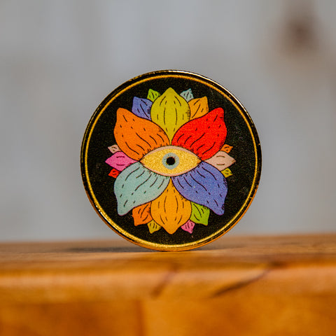 Challenge Coin | Recovery Coin | Glum Lot Press |  One Day at a Time Lotus