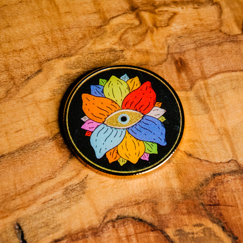 Challenge Coin | Recovery Coin | Glum Lot Press |  One Day at a Time Lotus