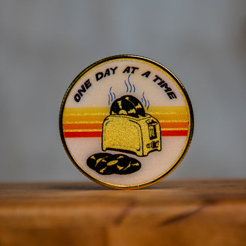 Challenge Coin | Recovery Coin | Glum Lot Press | It works if you work it