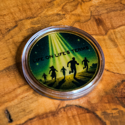 Challenge Coin | Recovery Coin | Glum Lot Press | Life on life's terms